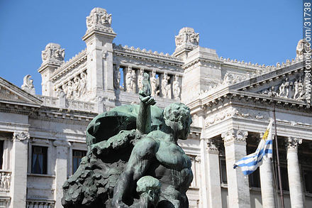 Palacio Legislativo - Department of Montevideo - URUGUAY. Photo #31738