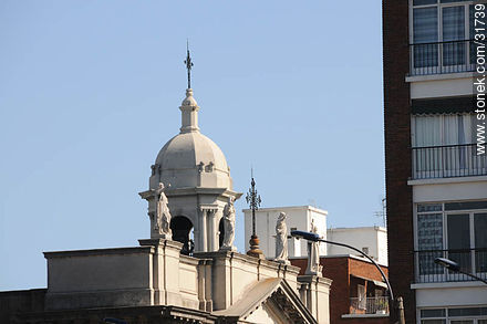 Dome of the church 'de la Aguada' - Department of Montevideo - URUGUAY. Foto No. 31739