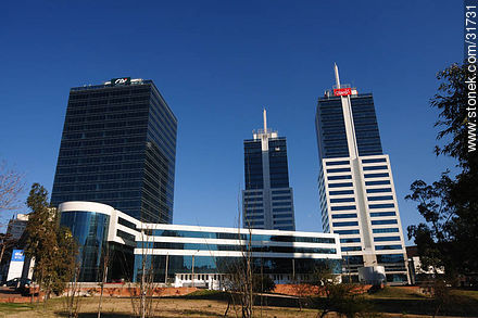 World Trade Center Montevideo. Left area was inaugurated in 2009. - Department of Montevideo - URUGUAY. Foto No. 31731