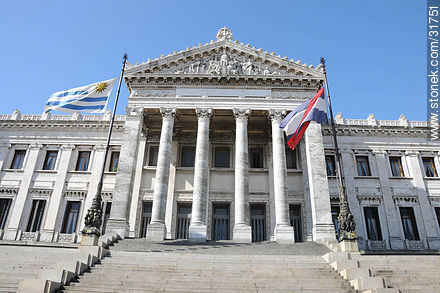 Palacio Legislativo - Department of Montevideo - URUGUAY. Photo #31751
