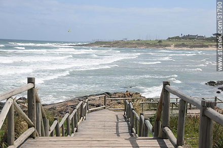 El Tesoro beach. - Punta del Este and its near resorts - URUGUAY. Photo #31790