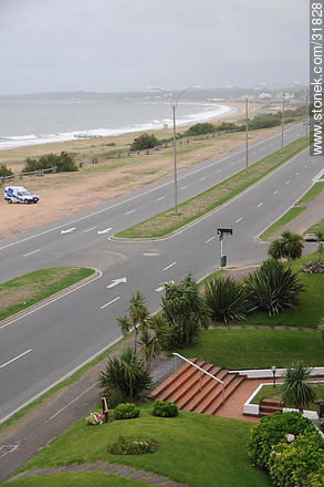 Route 10 besides Mansa beach - Punta del Este and its near resorts - URUGUAY. Photo #31828