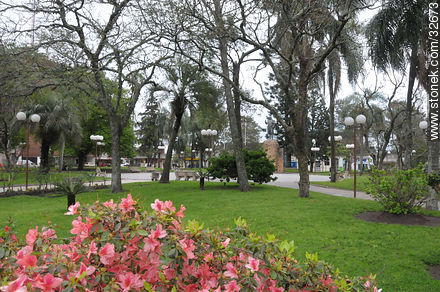 Plaza 19 de Abril - Departamento de Tacuarembó - URUGUAY. Foto No. 32673