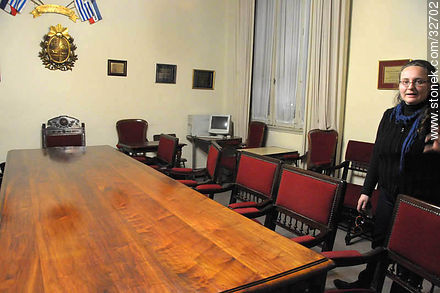 Sala del Consejo de la Facultad de Agronomía - Departamento de Montevideo - URUGUAY. Foto No. 32702