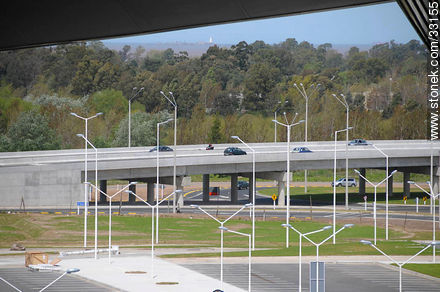 New stretch of the route 101 from the new Carrasco airport in Uruguay - Department of Canelones - URUGUAY. Photo #33155