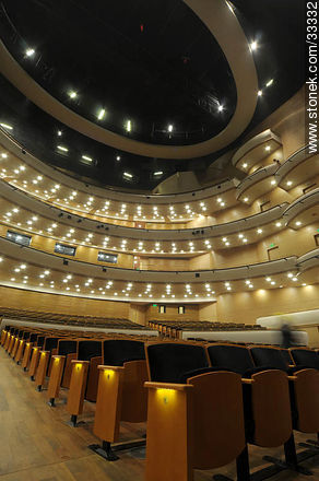 Auditorio del Complejo Cultural Sodre - Departamento de Montevideo - URUGUAY. Foto No. 33332