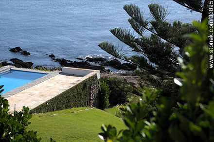 Piscina frente al mar en Punta Ballena - Punta del Este y balnearios cercanos - URUGUAY. Foto No. 33895