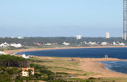Playa Mansa en las paradas altas - Punta del Este y balnearios cercanos - URUGUAY. Foto No. 33884