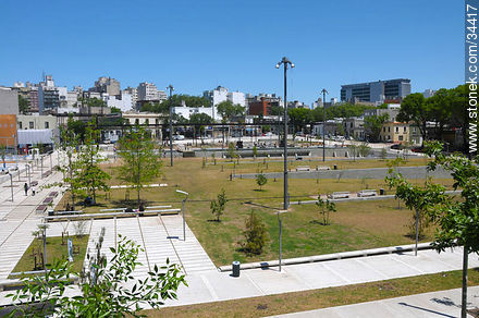 Seregni square.  - Department of Montevideo - URUGUAY. Photo #34417