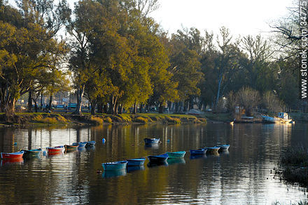 Negro river. City of Mercedes.  - Soriano - URUGUAY. Photo #34775