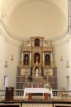 Interior de la catedral de Dolores - Departamento de Soriano - URUGUAY. Foto No. 34701