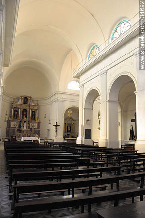 Interior de la catedral de Dolores - Departamento de Soriano - URUGUAY. Foto No. 34692