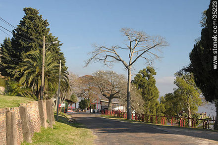 Ruta panorámica de Fray Bentos - Departamento de Río Negro - URUGUAY. Foto No. 35223