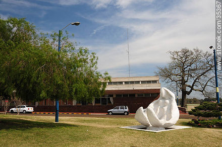 Terminal de ómnibus de Fray Bentos - Departamento de Río Negro - URUGUAY. Foto No. 35367