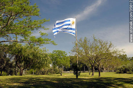 Plaza de la Bandera. Flag square. - Department of Florida - URUGUAY. Foto No. 35612