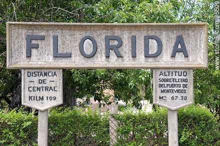 Estación de tren de Florida - Departamento de Florida - URUGUAY. Foto No. 35509