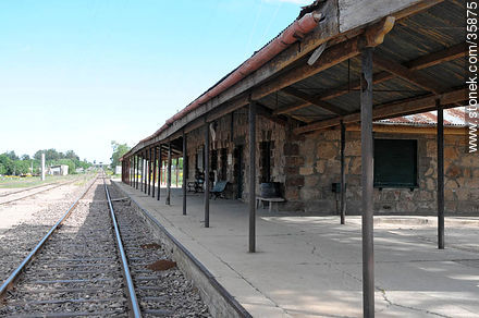 Estación de ferrocarril de Durazno. - Departamento de Durazno - URUGUAY. Foto No. 35875