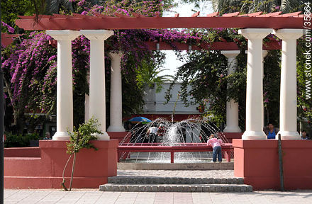 Plaza Sarandí. - Departamento de Durazno - URUGUAY. Foto No. 35664