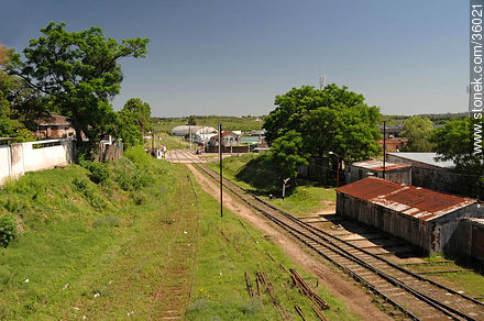 Estación de tren de Rivera - Departamento de Rivera - URUGUAY. Foto No. 36021
