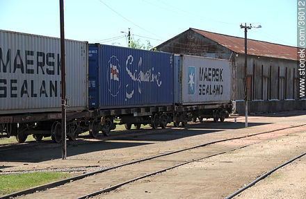 Estación de tren de Rivera - Departamento de Rivera - URUGUAY. Foto No. 36012