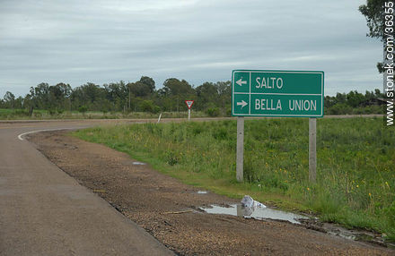 Route 30 and route 3 - Artigas - URUGUAY. Foto No. 36355