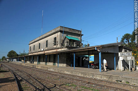 Estación de trenes de Salto - Departamento de Salto - URUGUAY. Foto No. 36392