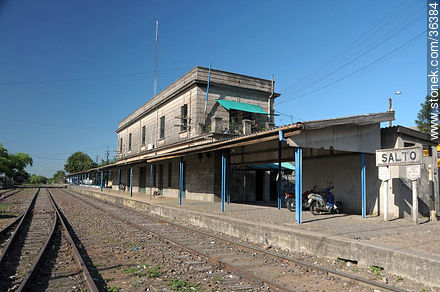 Estación de trenes de Salto - Departamento de Salto - URUGUAY. Foto No. 36384