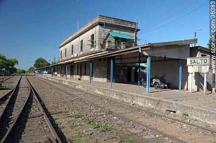 Salto train station. - Department of Salto - URUGUAY. Photo #36383