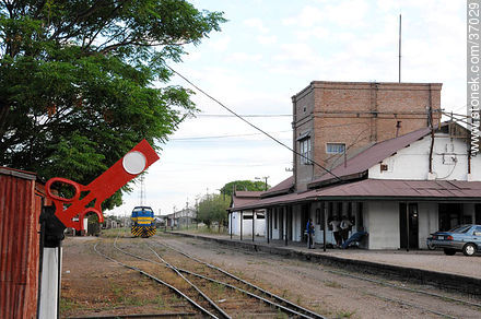 Estación de ferrocarril de Paysandú. - Departamento de Paysandú - URUGUAY. Foto No. 37029