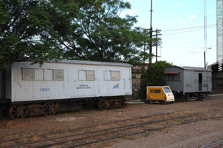 Estación de ferrocarril de Paysandú. - Departamento de Paysandú - URUGUAY. Foto No. 37026