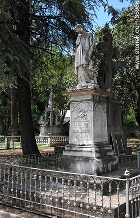 Monumento a Perpetuidad. Sepulcro de Felipe Argentó y familia. - Departamento de Paysandú - URUGUAY. Foto No. 36966