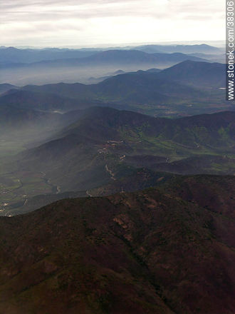Cordillera de los Andes desde el cielo - Chile - Otros AMÉRICA del SUR. Foto No. 38306