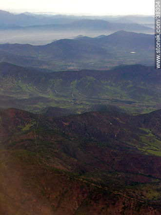 Cordillera de los Andes desde el cielo - Chile - Otros AMÉRICA del SUR. Foto No. 38304