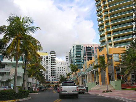 Ocean Drive en South Beach - Estado de Florida - EE.UU.-CANADÁ. Foto No. 38578
