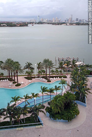 Vista de Biscayne Bay - Estado de Florida - EE.UU.-CANADÁ. Foto No. 38544