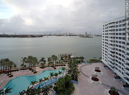 Vista de Biscayne Bay - Estado de Florida - EE.UU.-CANADÁ. Foto No. 38543