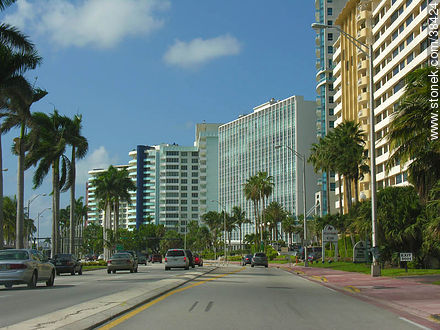 Avenida Collins - Estado de Florida - EE.UU.-CANADÁ. Foto No. 38424