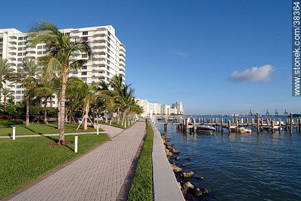 Complejo Flamingo en Miami Beach - Estado de Florida - EE.UU.-CANADÁ. Foto No. 38364