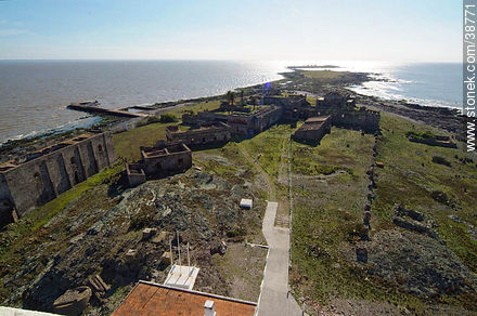 View from the top of the lighthouse. -  - URUGUAY. Foto No. 38771