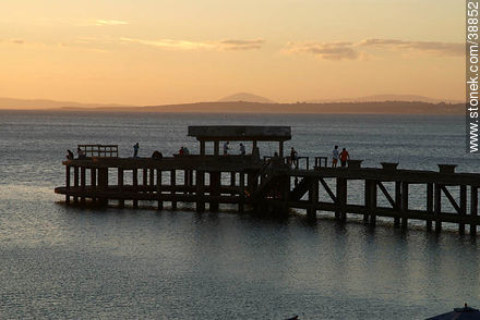 Dock in Mansa Beach - Punta del Este and its near resorts - URUGUAY. Foto No. 38852