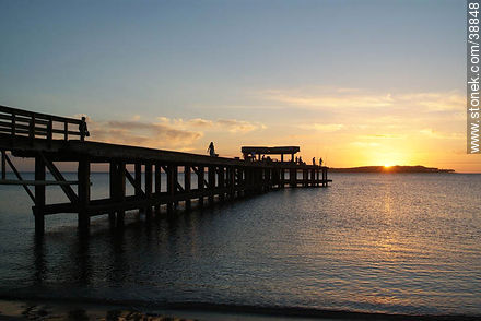 Dock in Mansa Beach - Punta del Este and its near resorts - URUGUAY. Foto No. 38848
