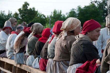 Campesinas de La Redota - Departamento de Tacuarembó - URUGUAY. Foto No. 39496