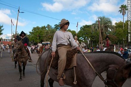 Joven campesino - Departamento de Tacuarembó - URUGUAY. Foto No. 39434