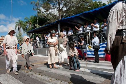 Las familias de La Redota - Departamento de Tacuarembó - URUGUAY. Foto No. 39247