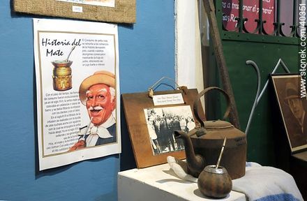 Museo de la Tradición. Historia del mate - Departamento de Tacuarembó - URUGUAY. Foto No. 40351