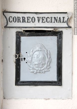 Buzón de correo, - Departamento de Tacuarembó - URUGUAY. Foto No. 40478