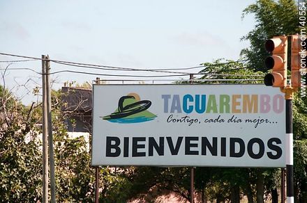 Welcome to Tacuarembó - Tacuarembo - URUGUAY. Foto No. 40554