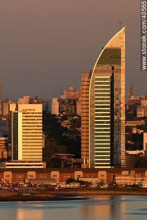 Antel tower and Aguada Park - Department of Montevideo - URUGUAY. Foto No. 40565