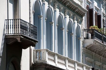 Gurvich museum balcony - Department of Montevideo - URUGUAY. Photo #40793