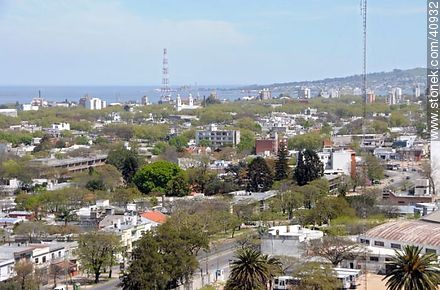 Vista de Montevideo y su bahía - Departamento de Montevideo - URUGUAY. Foto No. 40932